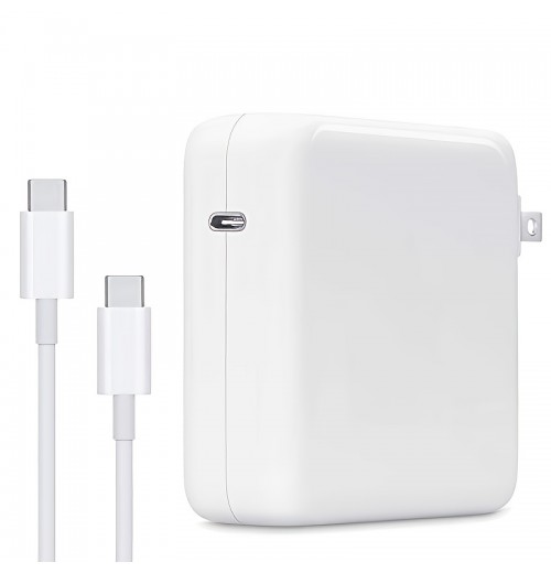 96W USB PD/QC3.0 Smart Charger With 6FT 100W  USB C Fast Speed Charging Cable For Phone Laptop